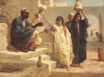 unknow artist Arab or Arabic people and life. Orientalism oil paintings  249